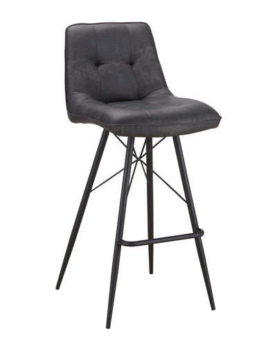 Moe's Home Collection Morrison Bar Stool In Gray