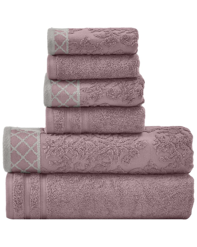 Modern Threads Damask Jacquard Towels