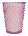 SIMPATICO SIMPATICO RHUBARB & ROSE HOBNAIL GLASS CANDLE