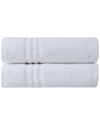Ozan Premium Home Sienna Bath Towels Set Of 2 In White