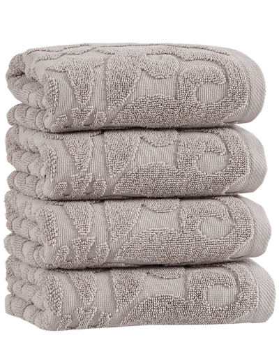 Ozan Premium Home Patchouli Hand Towels 4pc Set