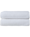 Ozan Premium Home Opulence Bath Towels Set Of 2 In White