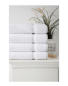 Ozan Premium Home Maui 4-pc. Bath Towel Set Bedding In White
