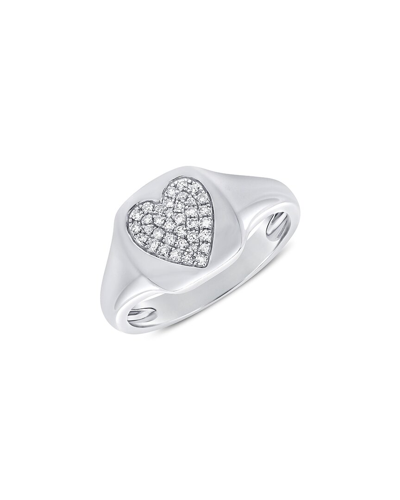 Sabrina Designs 14k Diamond Signet Ring