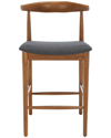 Safavieh Lionel Retro Counter Stool In Brown