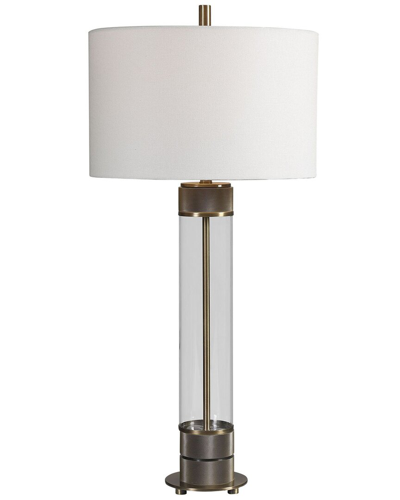 Uttermost Anmer Industrial Table Lamp In Clear