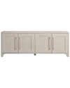 Abraham + Ivy Chabot Rectangular Stand For Tvs Up To 80in In White