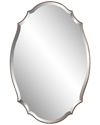 HEWSON HEWSON SHAPED BEVEL MIRROR WITH ANTIQUE BRONZE AND GOLD FINISH