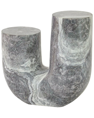 Global Views Marble Tube Table