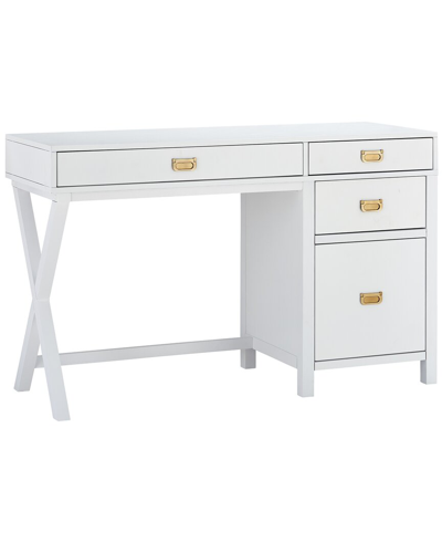 Linon Peggy Desk In White