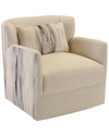 PENINSULA HOME COLLECTION PENINSULA HOME COLLECTION GRACE SWIVEL OCCASIONAL CHAIR