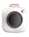 Multitasky Mini White Camera-shaped Necklace Fan In White