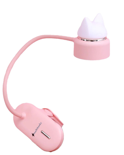 Multitasky Clampy Pink Bendy Lamp