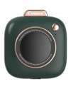 Multitasky Mini Green Camera-shaped Necklace Fan In Green