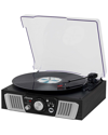VICTOR AUDIO VICTOR AUDIO VICTOR LAKESHORE 5-IN-1 BLACK BLUETOOTH TURNTABLE SYSTEM