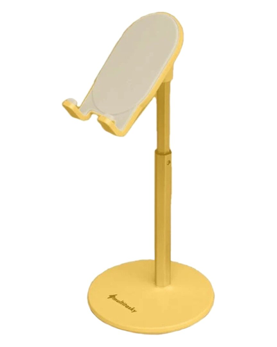 Multitasky Multi-angled Yellow Extendable Phone Holder