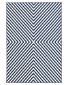 Ecarpet Milan Indoor/outdoor Striped Rug In Ivory