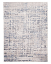 Ecarpet Evra Modern Abstract Rug In Blue