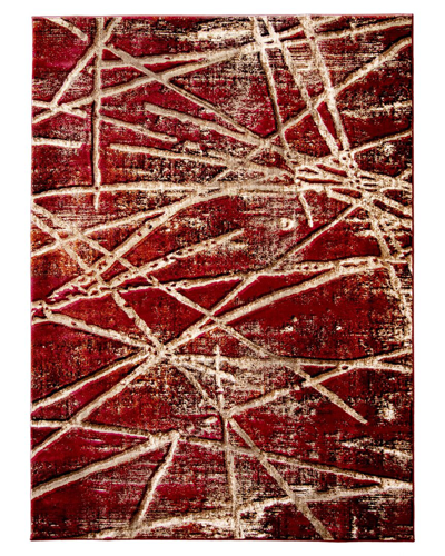 Ecarpet Ceyla Rug In Red