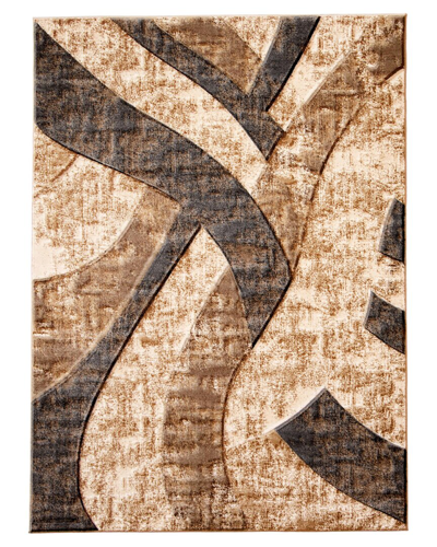 Ecarpet Haley Modern Abstract Rug In Grey