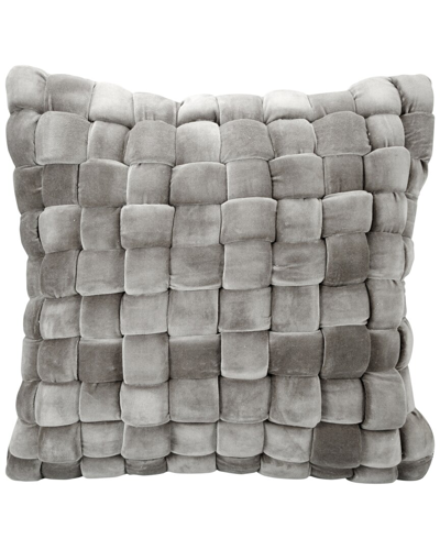Moe's Home Collection Jazzy Pillow Charcoal In Multi