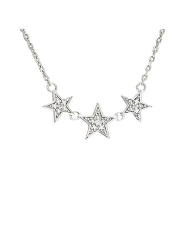 Diamond Select Cuts Silver Diamond Star Necklace
