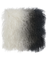 Tov Furniture Tibetan Gradient Sheep Pillow In White/black