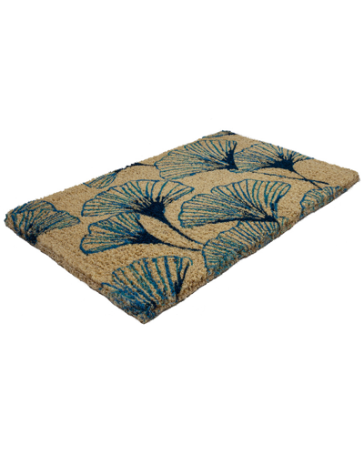Entryways Grand Gingko Handwoven Coconut Fiber Doormat