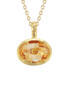 I. REISS I. REISS 14K 6.50 CT. TW. CITRINE NECKLACE