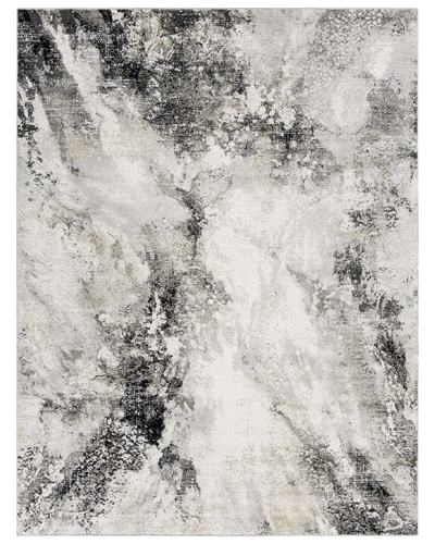 Surya Allegro Polyester Rug In Grey