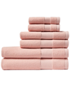 LACOSTE LACOSTE HERITAGE SUPIMA COTTON 6PC TOWEL SET