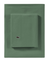 LACOSTE LACOSTE PERCALE SOLID SHEET SET