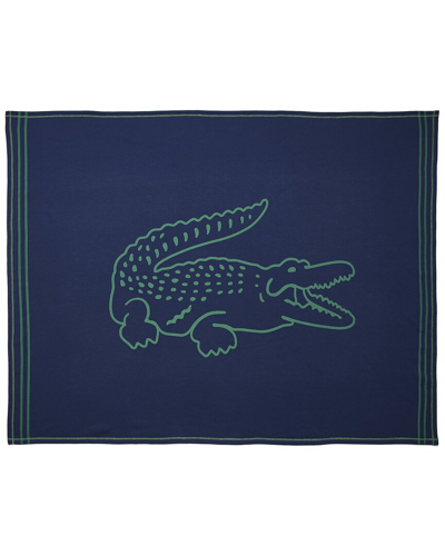 Lacoste Vintage Croc Throw