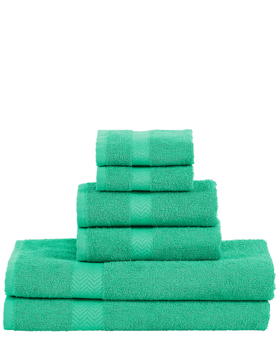 Superior Eco-friendly Absorbent 6pc Towel Set
