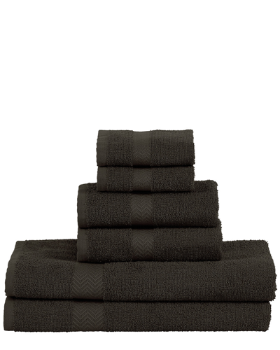 Superior Eco-friendly Absorbent 6pc Towel Set