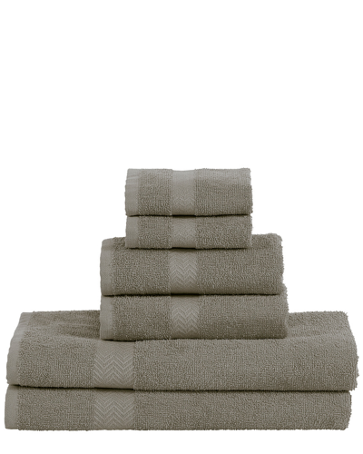 Superior Eco-friendly Absorbent 6pc Towel Set
