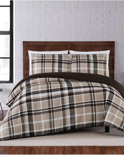 Truly Soft 3pc Duvet Cover Set In Taupe