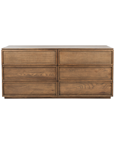 Safavieh Couture Zeus 6 Drawer Wood Dresser