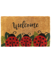 MASTER WEAVE MASTER WEAVE LADYBUG COIR HAND-LOOMED DOORMAT