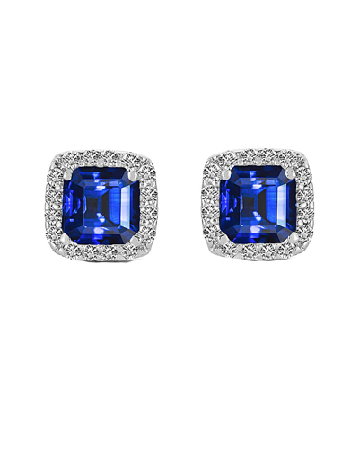 Genevive Silver Cz Studs