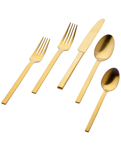 Godinger Atlas Matte Gold 20pc Set
