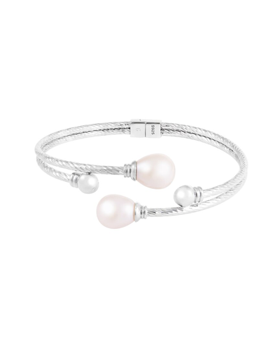 Splendid Pearls Silver 7.5-8mm Pearl Bracelet
