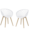 Jamesdar Kurv Mini Kids Chair In White