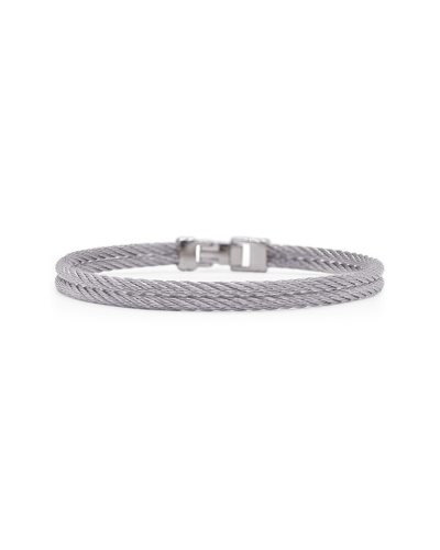 Alor Classique Stainless Steel Bracelet In Grey