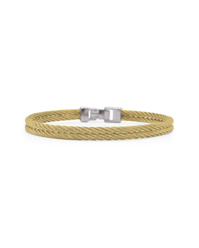 Alor Classique Stainless Steel Bracelet In Yellow