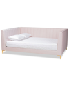 Baxton Studio Oksana Full Daybed In Pink