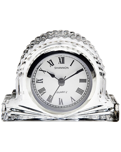 Godinger Serenade Mantel Clock In Clear