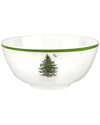 Spode Christmas Tree Melamine Bowl In Green
