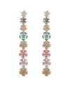 Eye Candy La Cz Emily Daisy Earrings