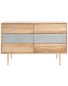 Safavieh Couture Leni 6 Drawer Cement Dresser